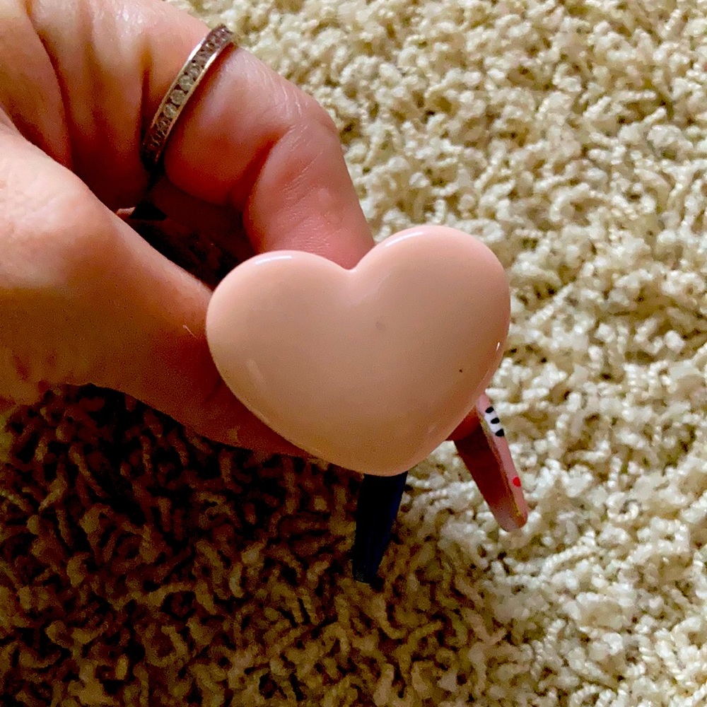 Heart ring.
